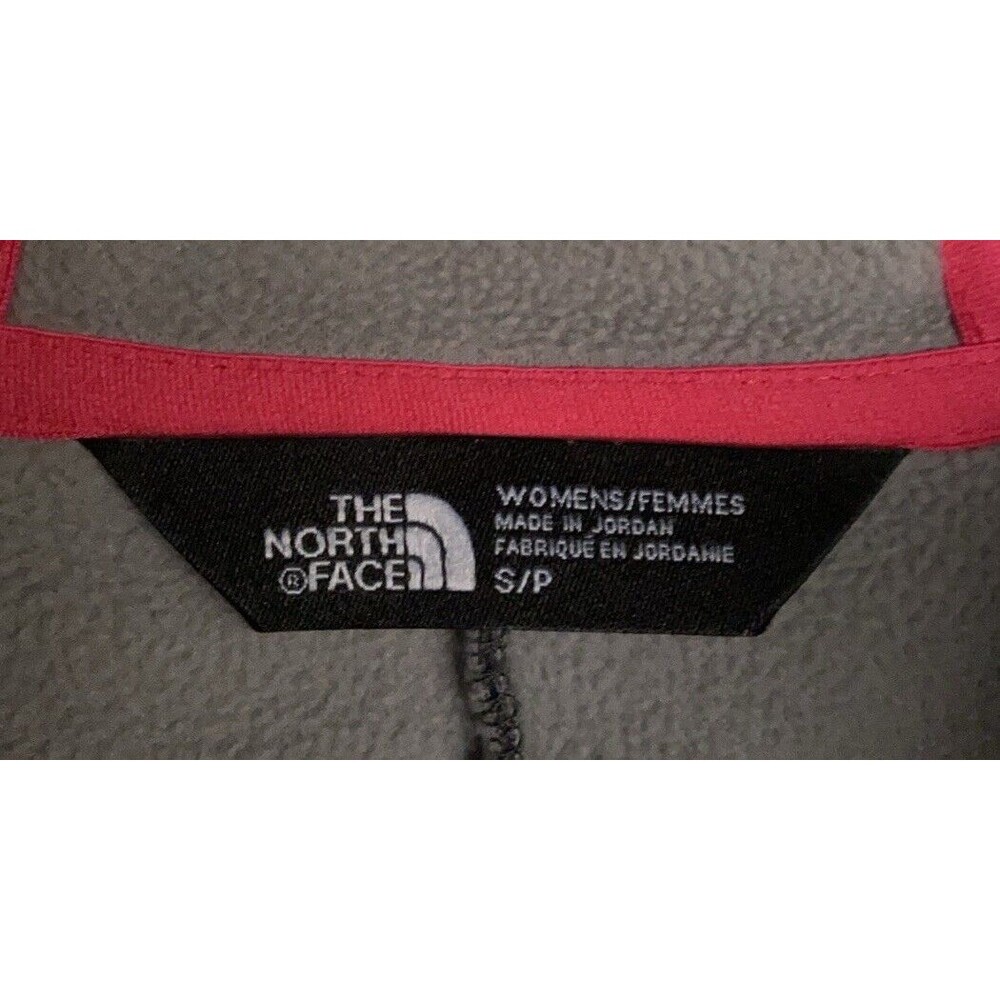 Womens The North Face Full Zip Fleece Hooded Jacket Thumb Holes - Picture 9 of 10